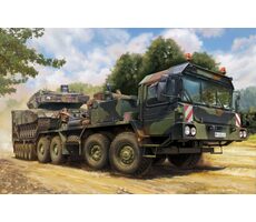 Trumpeter 7196 Slt-56 Traktor s 56t Semi Trailer / Plastikový model / 1:72