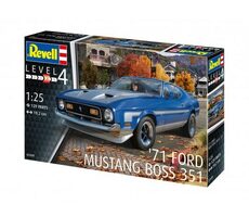 Revell 07699 71 Ford Mustang Boss 351 / Plastikový model / 1:25