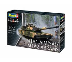 Revell M1A2 Abrams / Plastikový model / 1:72 