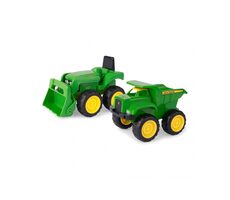 John Deere Kids - Traktor a sklápač - set na piesok / od 18 mesiacov