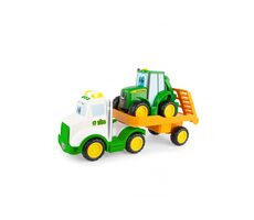 John Deere Kids - Traktor Johny s ťahačom / od 18 mesiacov