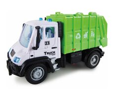 AMEWI Mini Truck Zber odpadu zelená / RC auto / 1:64 / vek: 3 + / RTR / diaľkové ovládanie / 500mAh Li- ION