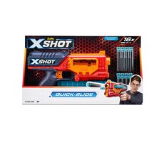 Zuru X-Shot Excel Quick Slide / Detská pištoľ / 16 šípok / od 8 rokov 