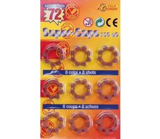 Villa Kapslíky 8 rán / Náhradné náboje / 72 rán / od 6 rokov 