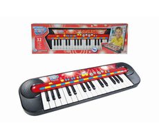 Simba piáno / 32 elektronických kláves / 8 demo pesničiek / 6 rytmov / 4 zvuky bicích nástrojov / od 3 rokov