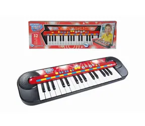 Simba piáno / 32 elektronických kláves / 8 demo pesničiek / 6 rytmov / 4 zvuky bicích nástrojov / od 3 rokov
