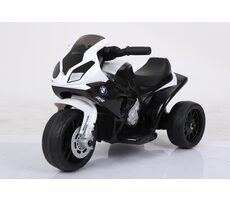 Eljet Detská elektrická trojkolka BMW S1000 RR čierna / 25 W / Rýchlosť: 2-4 km-h / Nosnosť: 20 kg 
