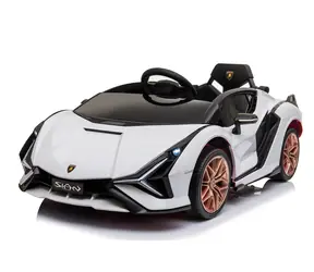 Eljet Detské elektrické auto Lamborghini Sian biela / 25 W / Rýchlosť: 3-5 km-h / Nosnosť: 25 kg 