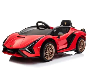 Eljet Detské elektrické auto Lamborghini Sian červená / 25 W / Rýchlosť: 3-5 km-h / Nosnosť: 25 kg 