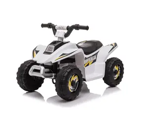 Eljet Detská elektrická štvorkolka X01 biela / Rýchlosť: 3-4.6 km-h / Nosnosť: 30 kg 
