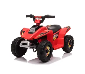 Eljet Detská elektrická štvorkolka X01 červená / Rýchlosť: 3-4.6 km-h / Nosnosť: 30 kg 