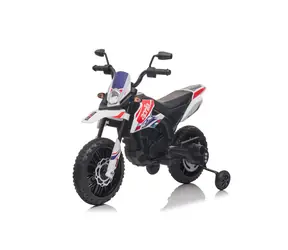 Eljet Detská elektrická motorka Aprilia RX125 biela / 50 W / Rýchlosť: 5.5-6 km-h / Nosnosť: 30 kg 
