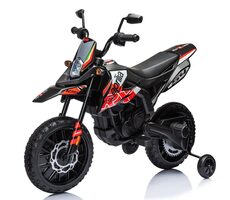 Eljet Detská elektrická motorka Aprilia RX125 červená / 50 w / Rýchlosť: 5.5-6 km-h / Nosnosť: 30 kg 