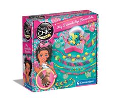 Clementoni Crazy CHIC - Náramky priateľstva / od 7 rokov