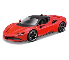 Maisto - ASSEMBLY LINE Ferrari SF90 Stradale červená / mierka 1:24 / od 3 rokov