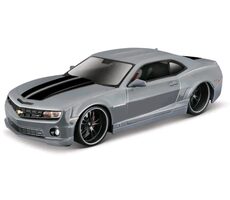 Maisto - ASSEMBLY LINE 2010 Chevrolet Camaro SS sivá / mierka 1:24 / od 3 rokov
