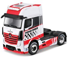 Maisto Custom Rigs- Mercedes-Benz Actros 1851 červeno-biela / mierka 1:64 / od 3 rokov