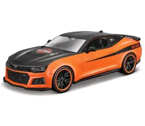 Maisto Harley-Davidson Custom 2017 Chevrolet Camaro ZL1 čierno-oranžová / mierka 1:24 / od 8 rokov