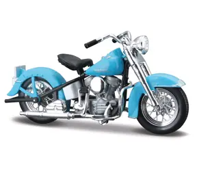 Maisto HD 1953 FL Hydra Glide modrá / mierka 1:18 / od 3 rokov