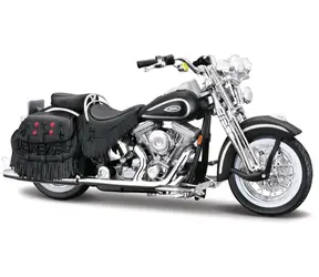 Maisto HD 1999 FLSTS Heritage Softail® Springer™ matne čierna