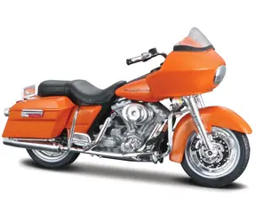 Maisto HD 2002 FLTR Road Glide® oranžová / mierka 1:18 / od 3 rokov