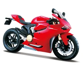 Maisto Ducati 1199 Panigale červená - podstavec / mierka 1:12 / od 3 rokov