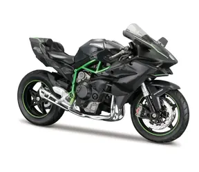 Maisto Kawasaki Ninja H2 R čierna / mierka 1:12 / podstavec / od 3 rokov