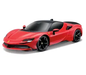 Maisto Ferrari SF90 Stradale červená / svetelné a zvukové efekty / mierka 1:24 / od 5 rokov