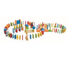 Hape Dynamické domino / 100 dielikov / od 3 rokov
