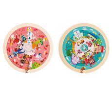 Hape Puzzle - Povolanie v kruhu / 20 dielikov / od 4 rokov