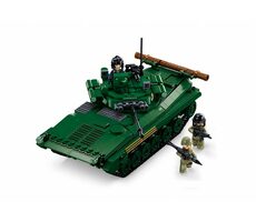 Sluban Model Bricks M38-B1136 Bojové vozidlo pechoty BMP / Lego - kompatibilný / Počet figúrok|dielikov: 3|738 / od 12 rokov