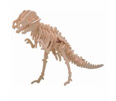 Woodcraft Drevené 3D puzzle veľký Tyranosaurus / od 6 rokov / Obtiažnosť: jednoduchá