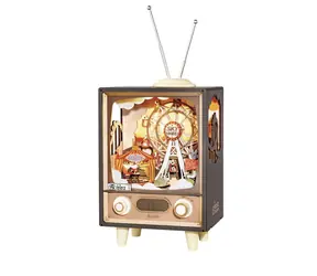 Robotime 3D drevené puzzle Karneval pri západe slnka / od 14 rokov / 174 dielikov / Obtiažnosť: ťažká