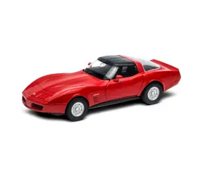 Welly Chevrolet Corvette Coupe (1982) červená