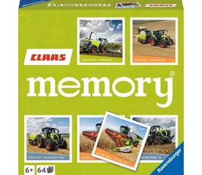 Ravensburger Pexeso CLAAS: Hospodárske stroje / od 6 rokov