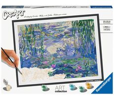 Ravensburger CreArt Claude Monet: Lekná / od 14 rokov