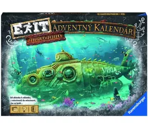 Ravensburger EXIT Adventný kalendár Ponorka SK / od 10 rokov
