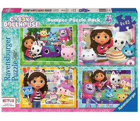 Ravensburger Gabby's Dollhouse - 4x42 dielikov / od 4 rokov