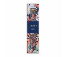 Galison Sada kvetinových ceruziek Liberty Tanjore Gardens / Tvrdosť HB / 10 ks / od 3 rokov