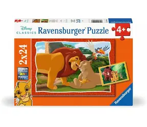 Ravensburger Disney: Leví kráľ / 2x24 dielikov / od 4 rokov