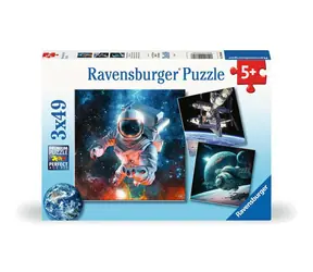 Ravensburger Preskúmanie vesmíru / 3x49 dielikov / od 5 rokov