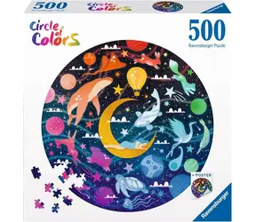 Ravensburger Kruhové puzzle: Sny /500 dielikov/ od 12 rokov