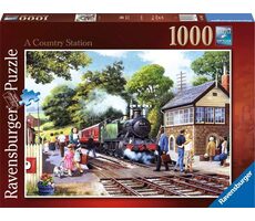 Ravensburger Vlaková zastávka na vidieku / 1000 dielikov / od 14 rokov