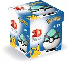 Ravensburger Puzzle-Ball Pokémon: Net Ball / 54 dielikov / od 6 rokov