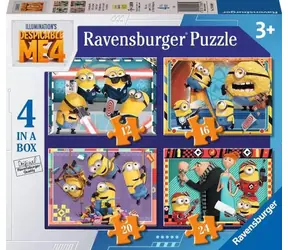 Ravensburger Ja, zloduch 4 4 v 1 - 12+16+20+24 dielikov / od 3 rokov