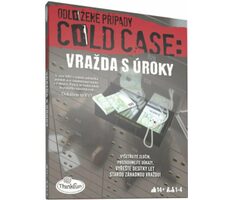 ThinkFun Odložené prípady: Vražda s úrokmi / počet hráčov 1-4 / od 14 rokov