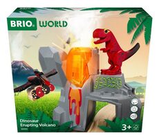 Brio Dinosaurie soptiaci vulkán / od 3 rokov