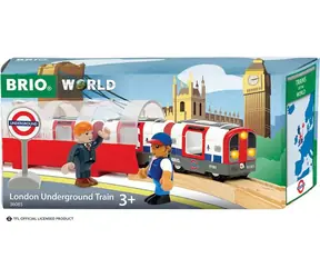 Brio Edícia Svetové vlaky: Londýnske metro na batérie / od 3 rokov