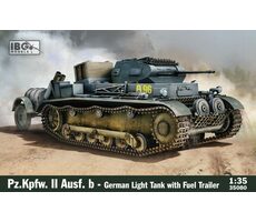 IBG 35080 Pz.Kpfw.II Auf.B s palivovým prívesom / Plastikový model / 1:35 / od 14 rokov