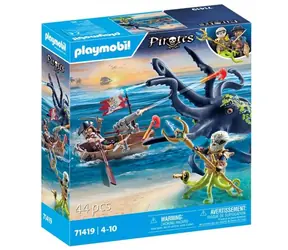 Playmobil® Pirates 71419 Boj s obrovskou chobotnicou / Počet dielikov: 44 / od 4 rokov